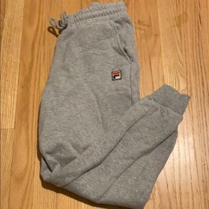 grey joggers